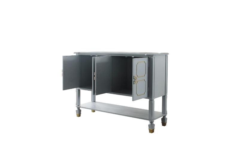 ACME - House Marchese Server in Pearl Gray