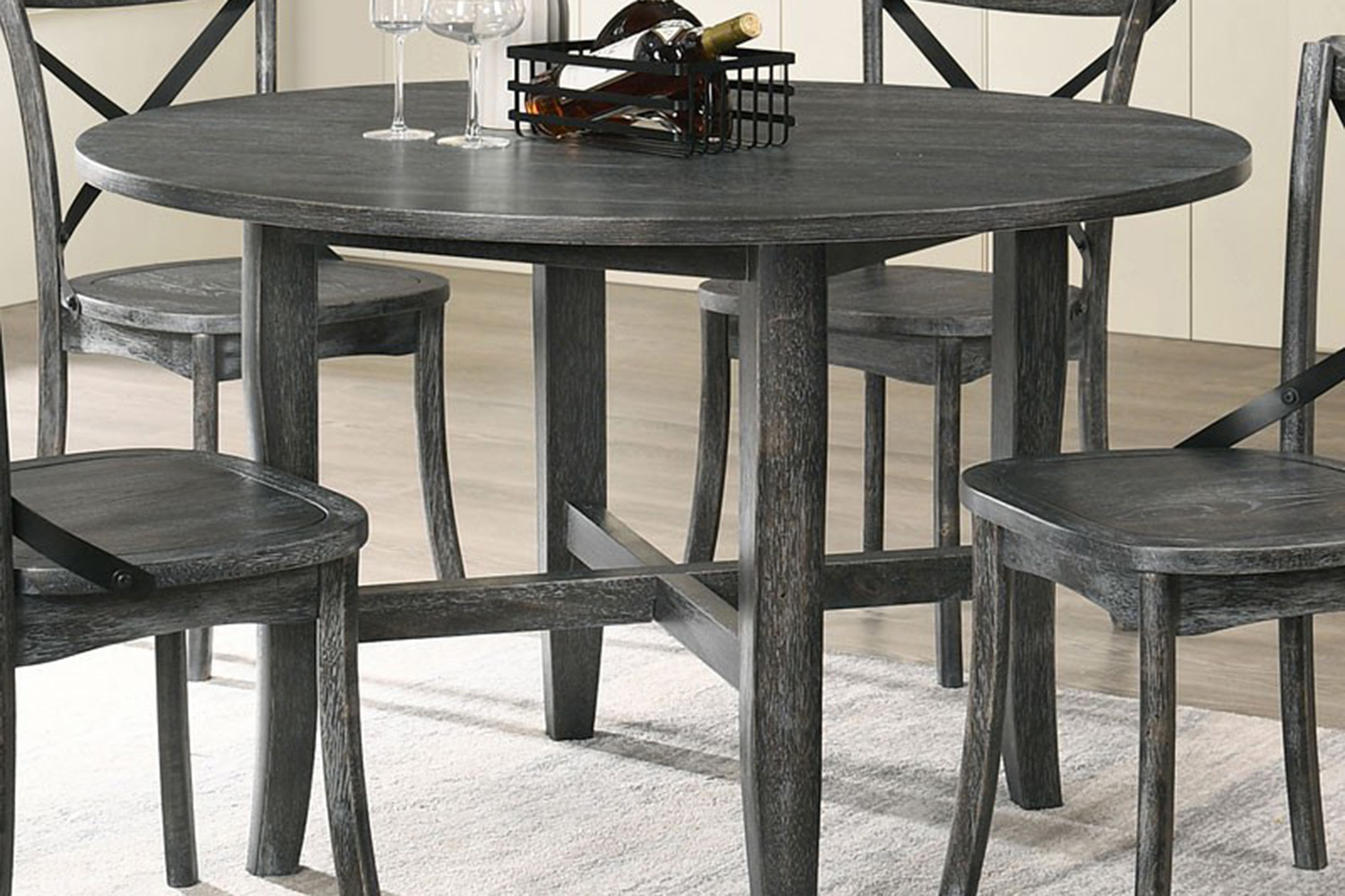 ACME Kendric Dining Table Set of 2 - Rustic Gray