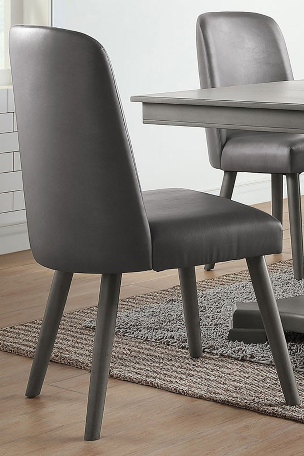 ACME - Waylon Side Chair (Set-2) in Gray Oak