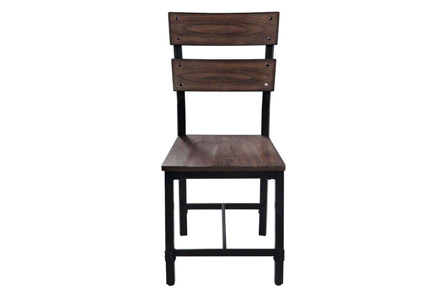 ACME - Mariatu Side Chair (Set-2) in Oak/Black