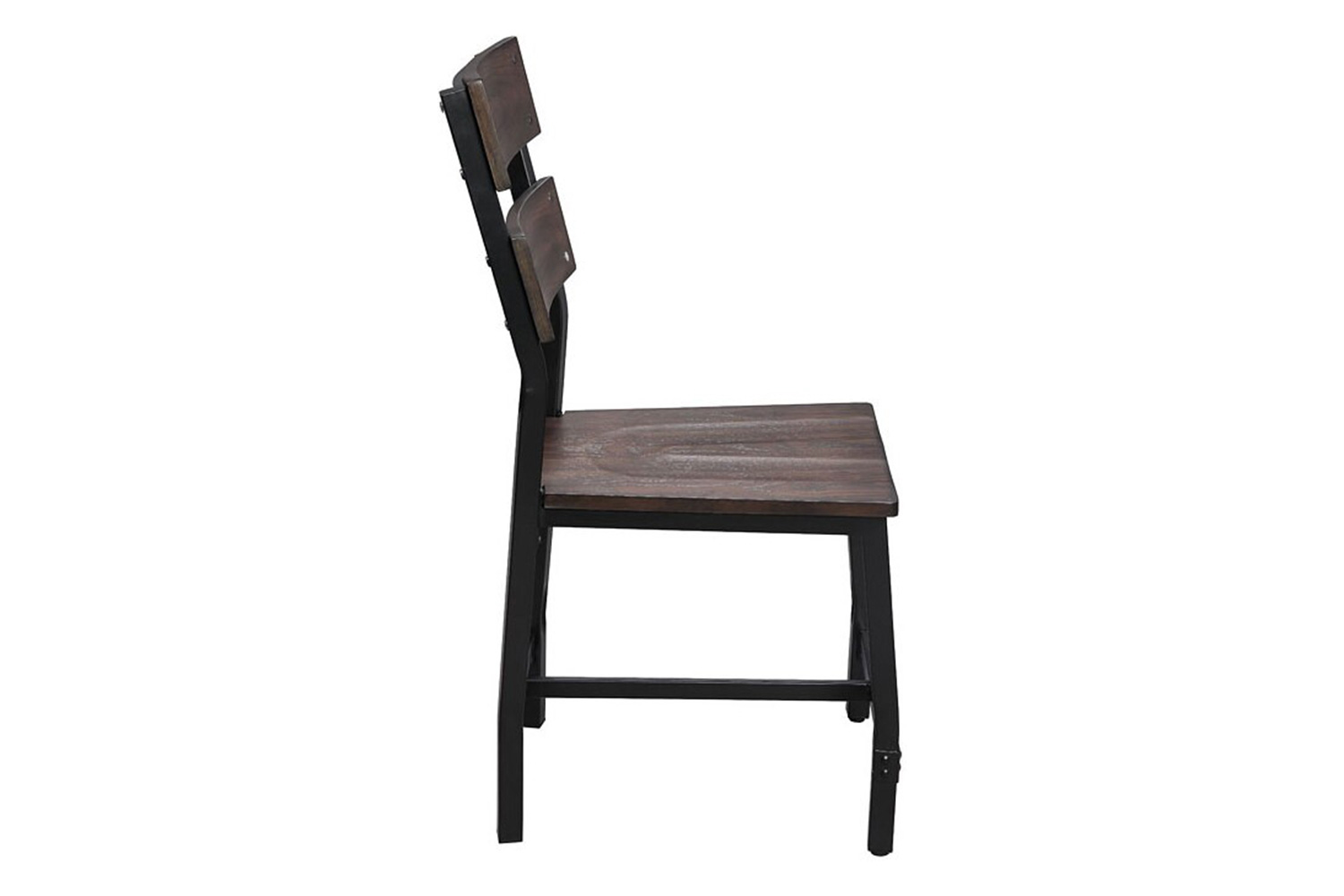 ACME - Mariatu Side Chair (Set-2) in Oak/Black