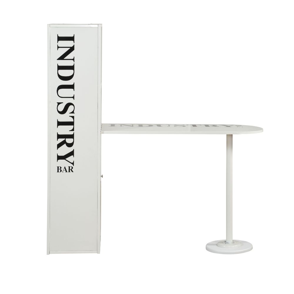 ACME - Mant Counter Height Table in White