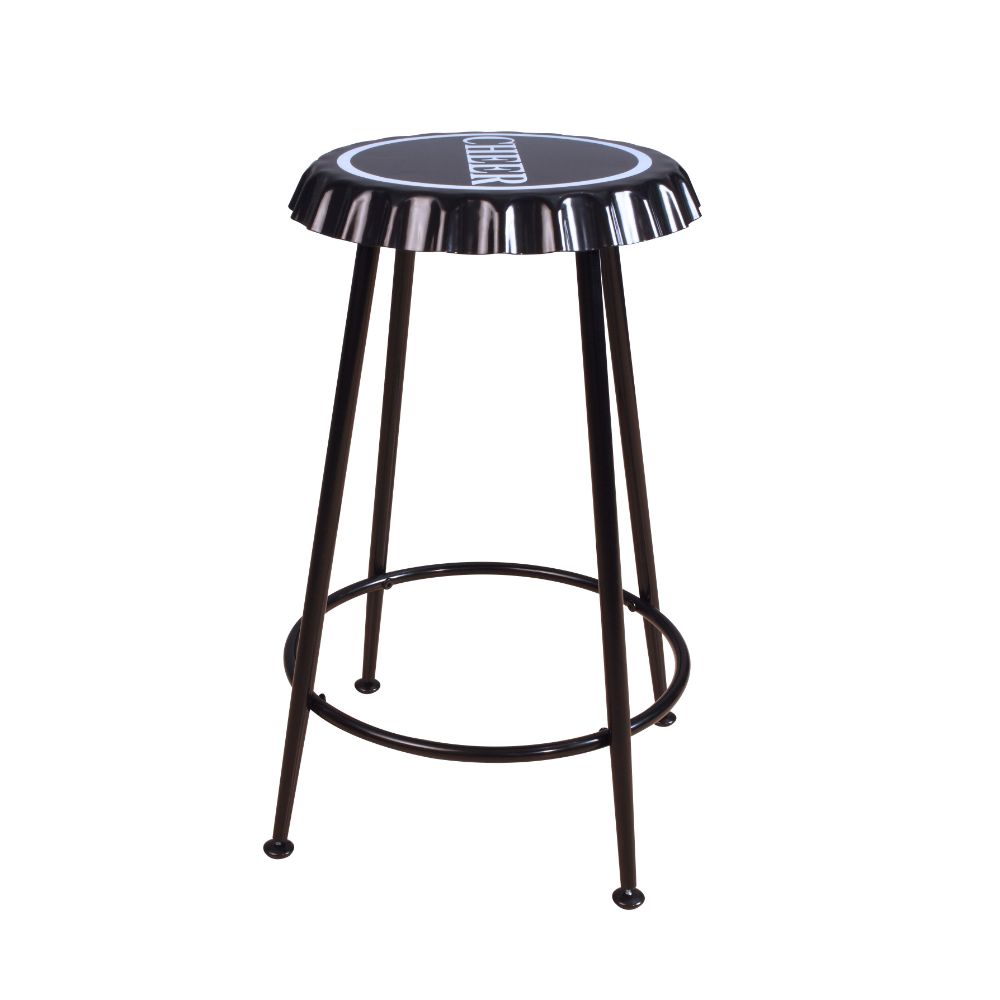 ACME Mant Stool (Set of 2) - Black