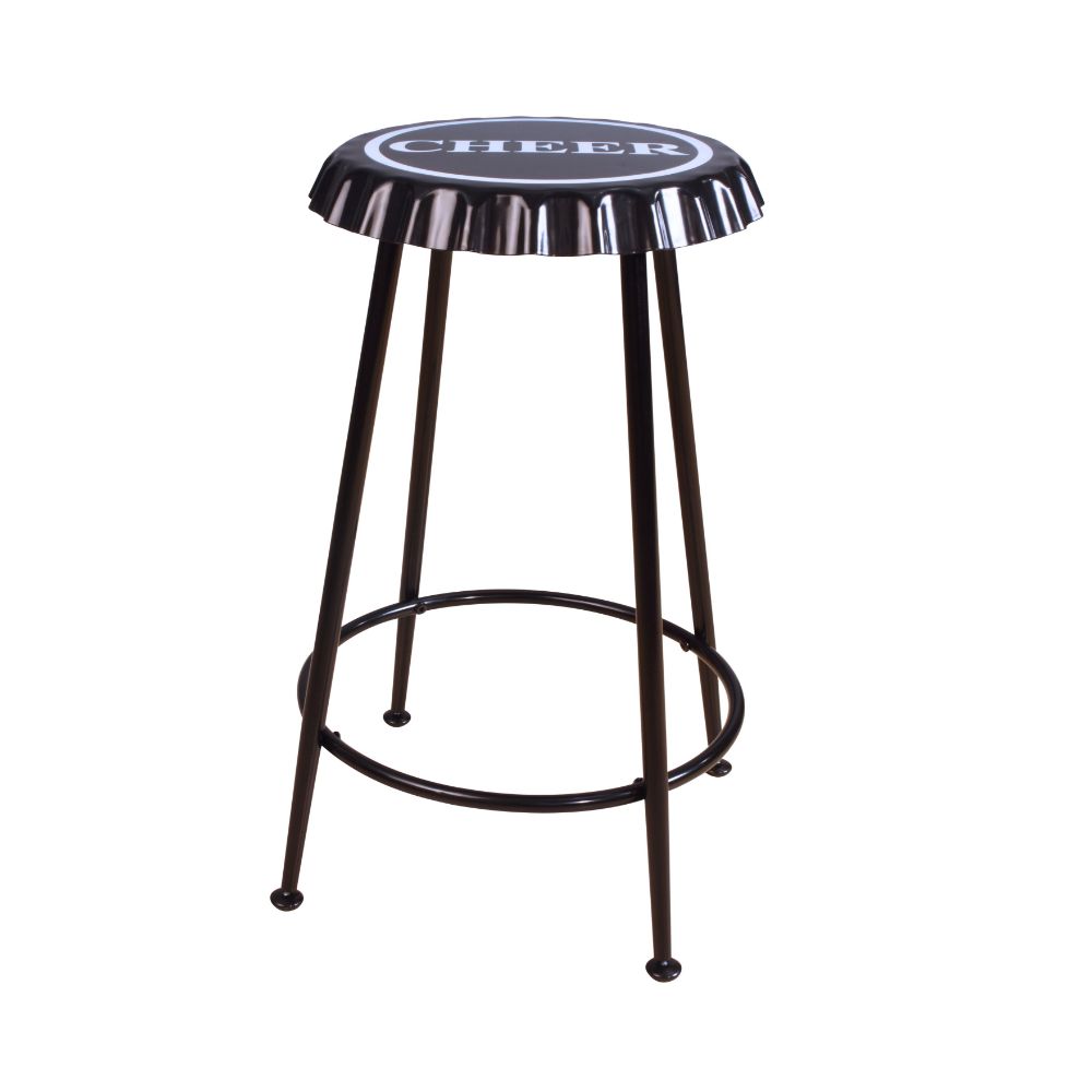 ACME Mant Stool (Set of 2) - Black