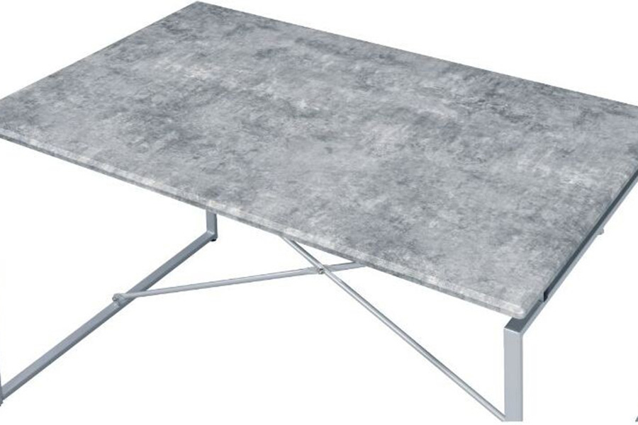 ACME Jurgen Dining Table - Silver