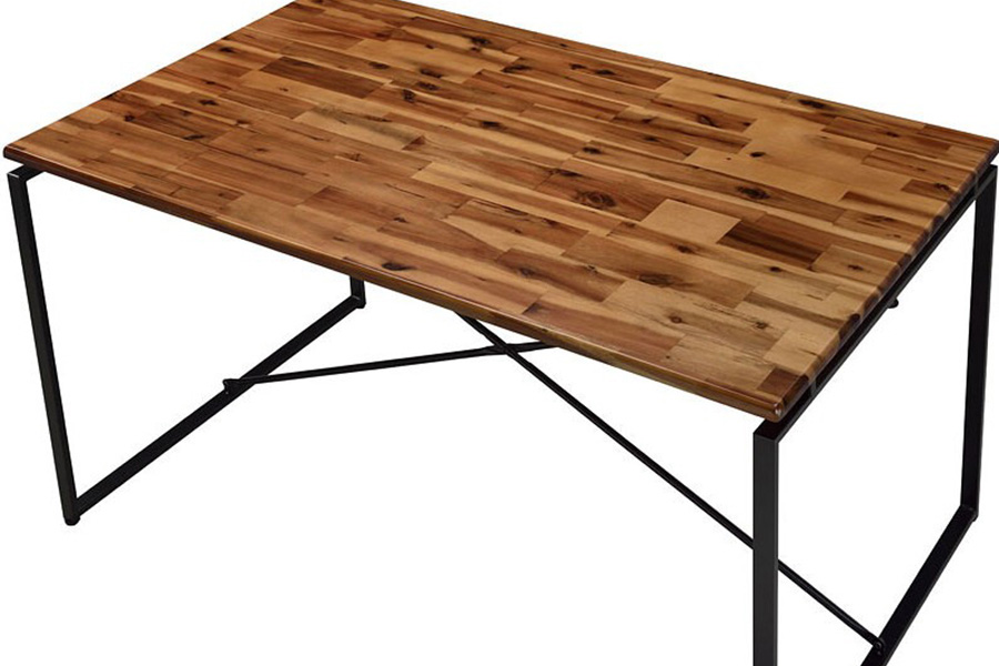 ACME Jurgen Dining Table - Oak/Black