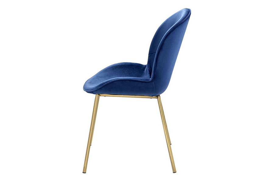 ACME Chuchip Side Chair Set of 2 - Blue