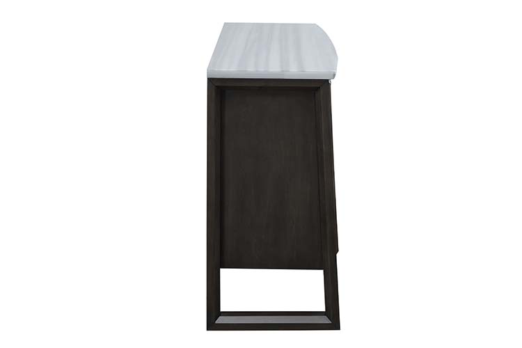 ACME - Madan Server in Marble/Gray Oak