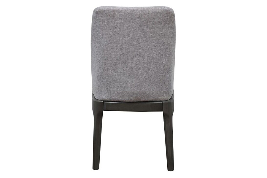 ACME - Madan Side Chair (Set-2) in Light Gray/Gray Oak