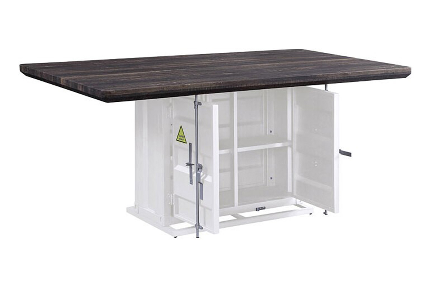 ACME Cargo Dining Table - White