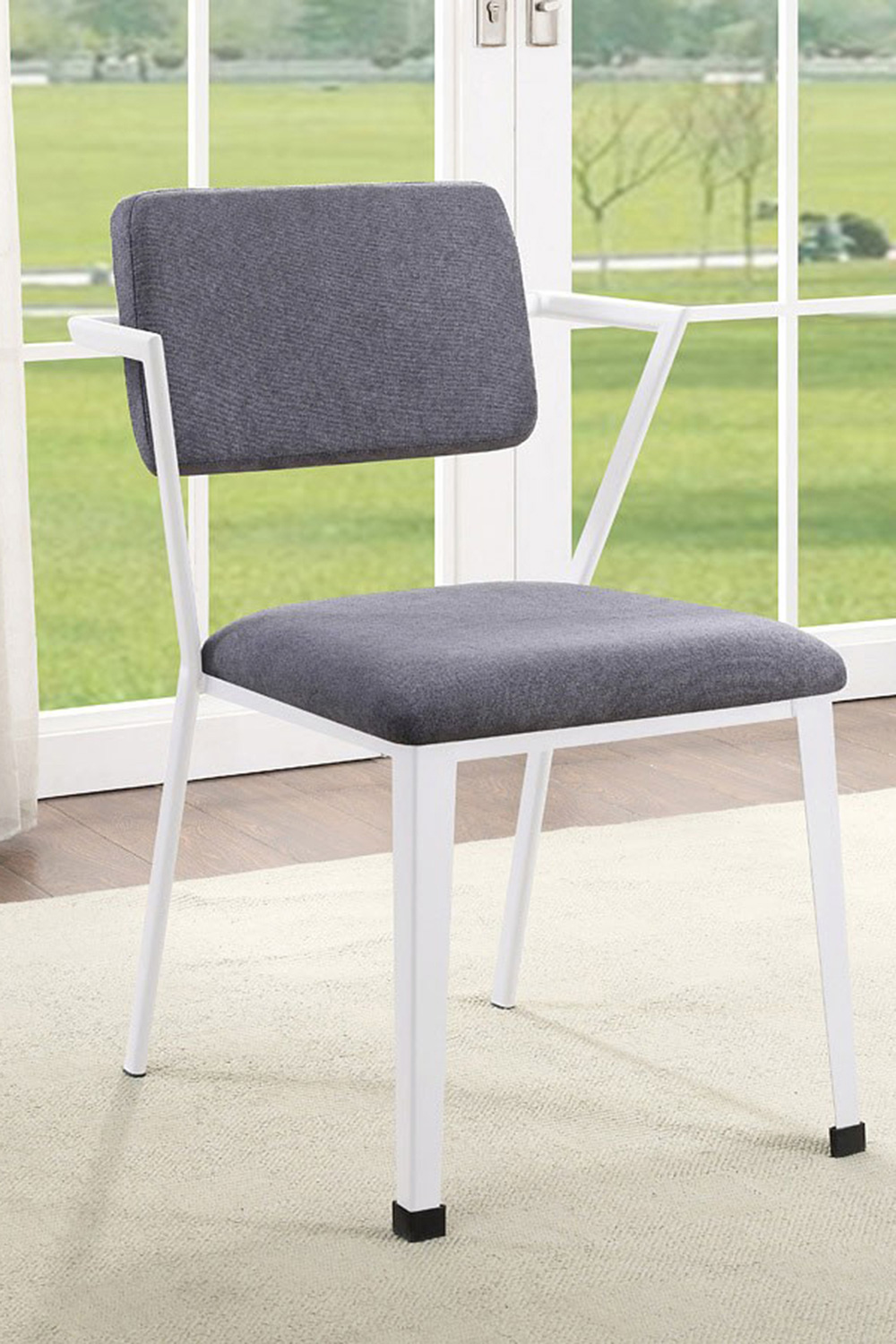 ACME Cargo Dining Chair Set of 2 - White