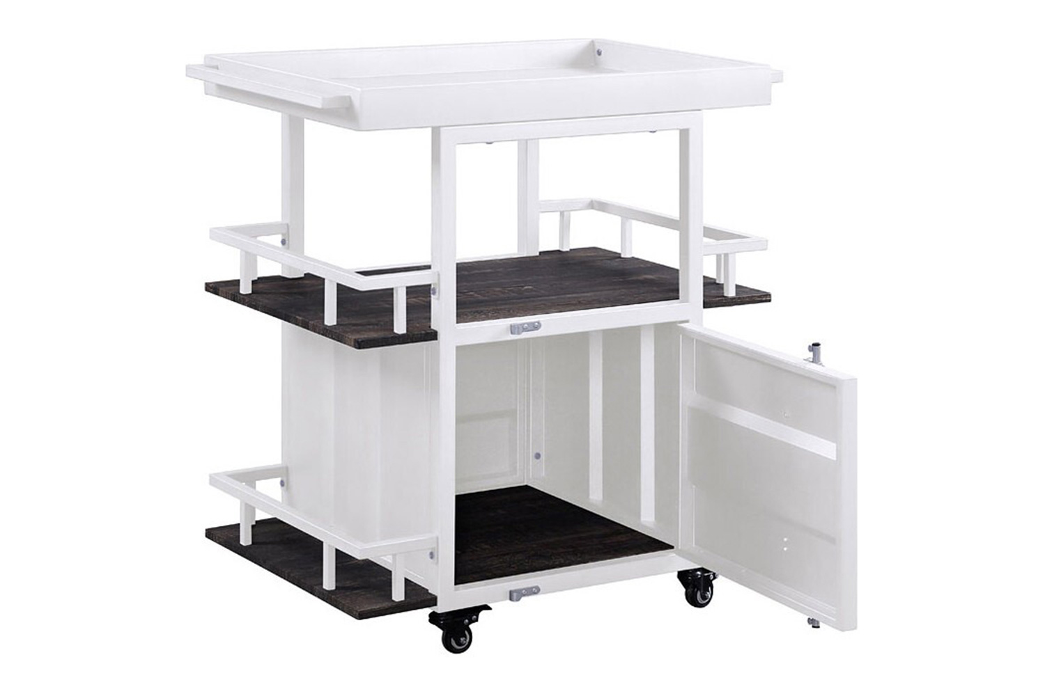 ACME Cargo Serving Cart - White