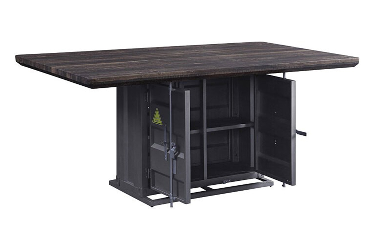 ACME Cargo Dining Table - Gunmetal