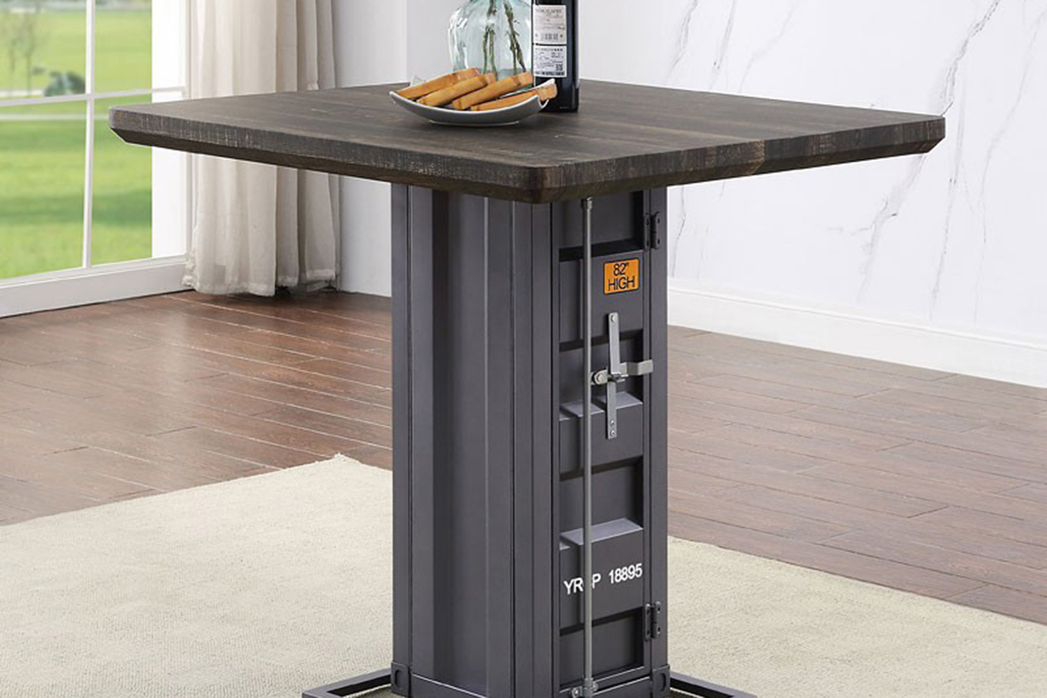 ACME - Cargo Counter Height Dining Table