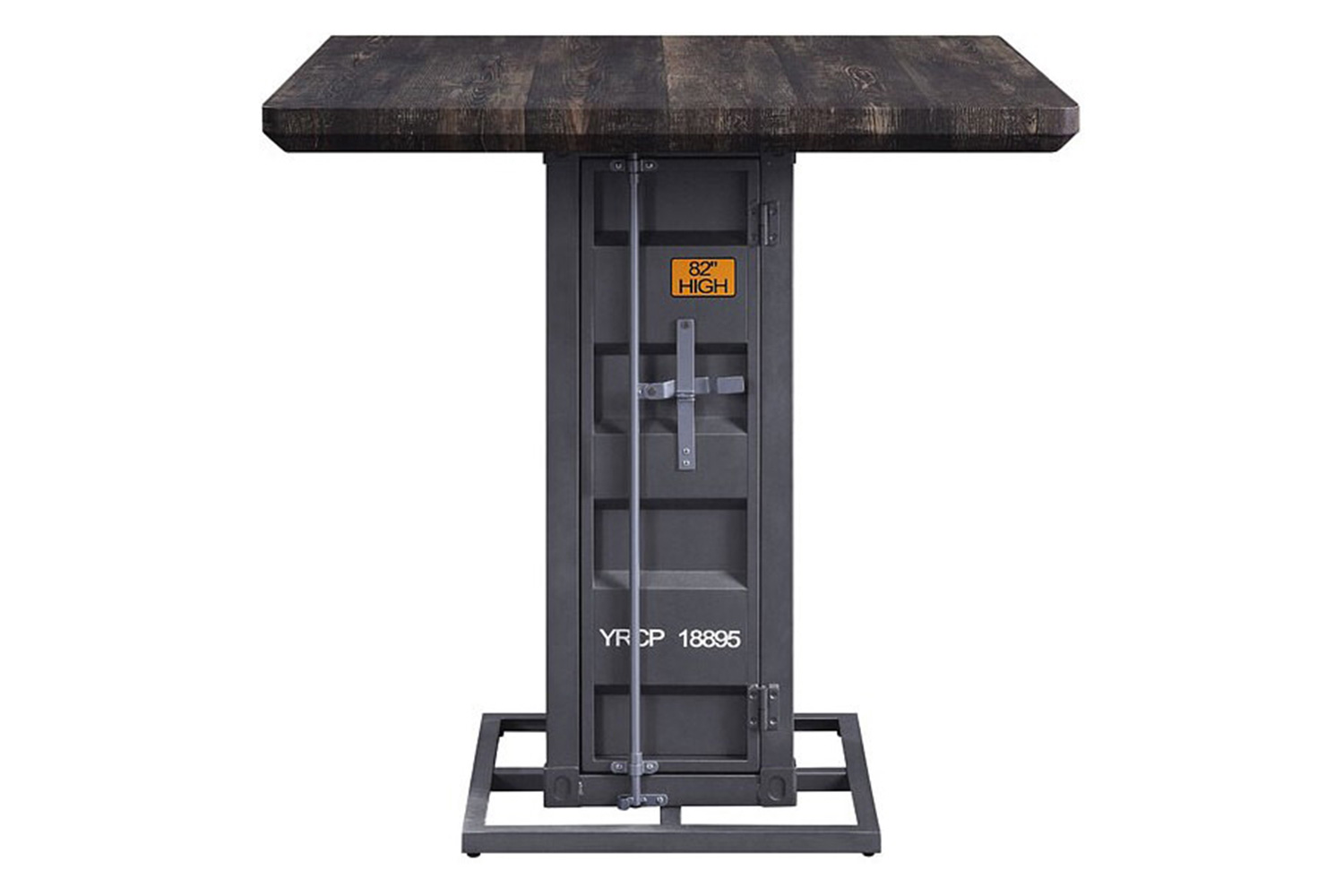 ACME Cargo Counter Height Dining Table - Gunmetal