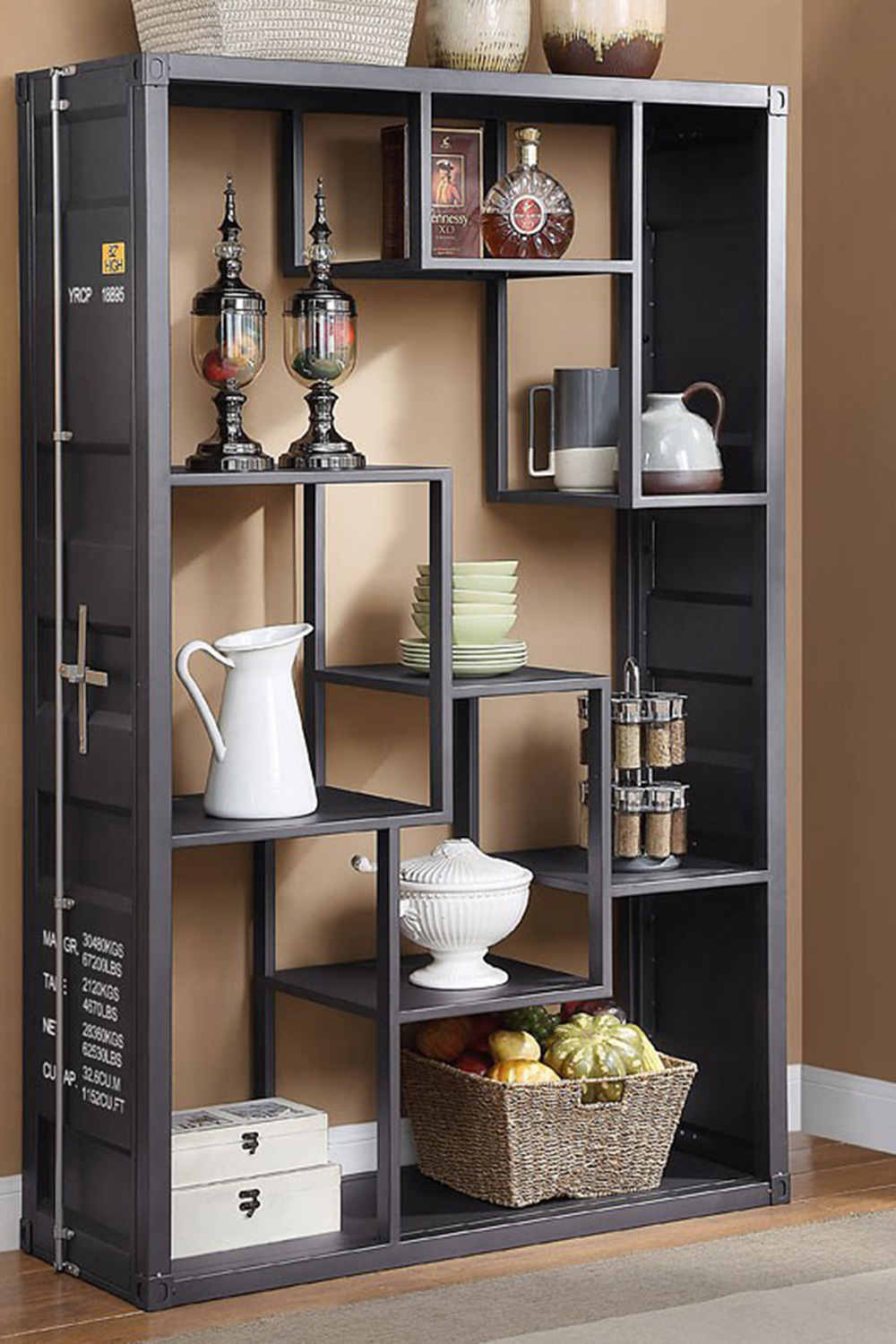 ACME Cargo Shelf Rack/Book Shelf - Gunmetal