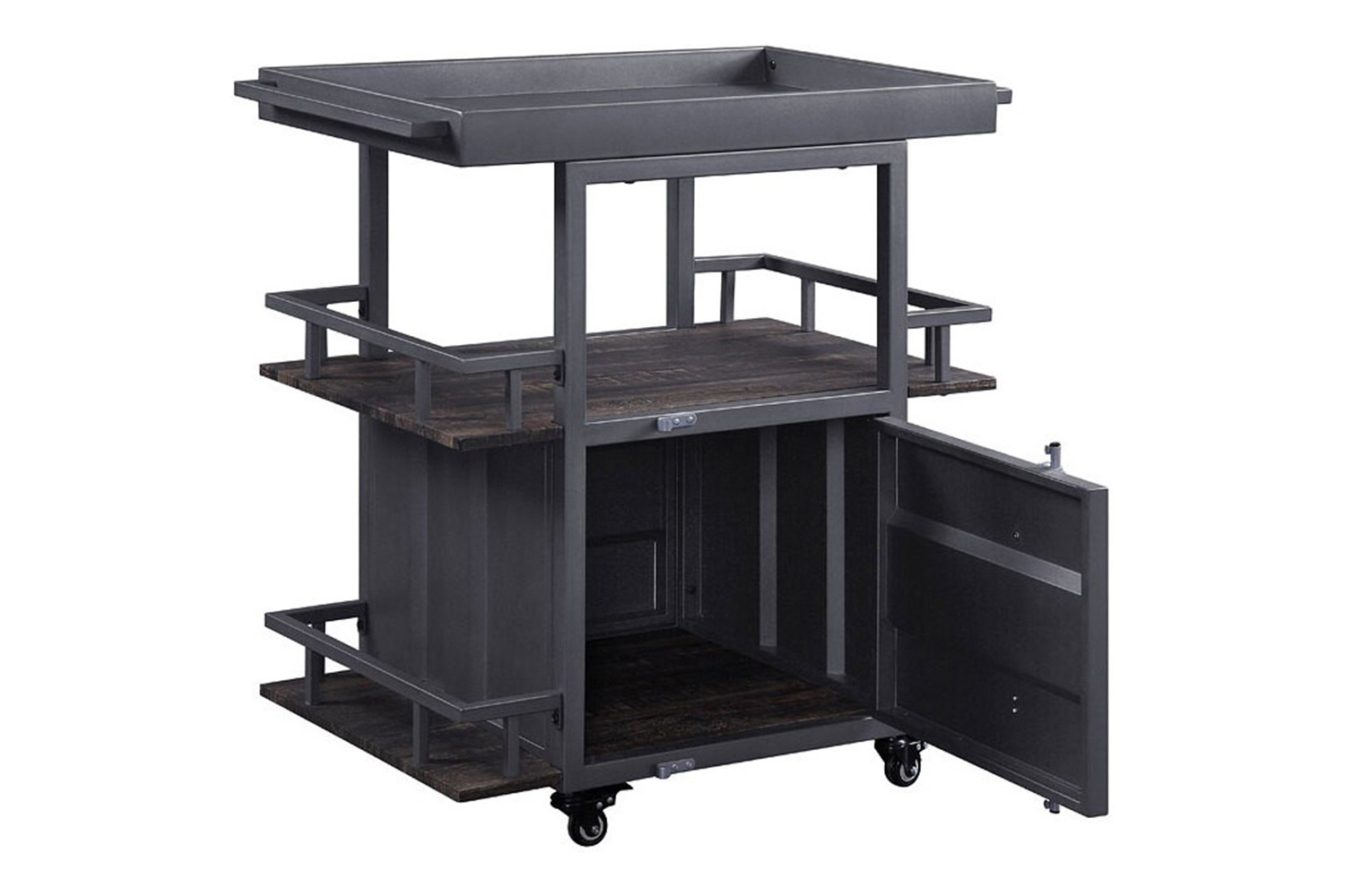 ACME Cargo Serving Cart - Gunmetal