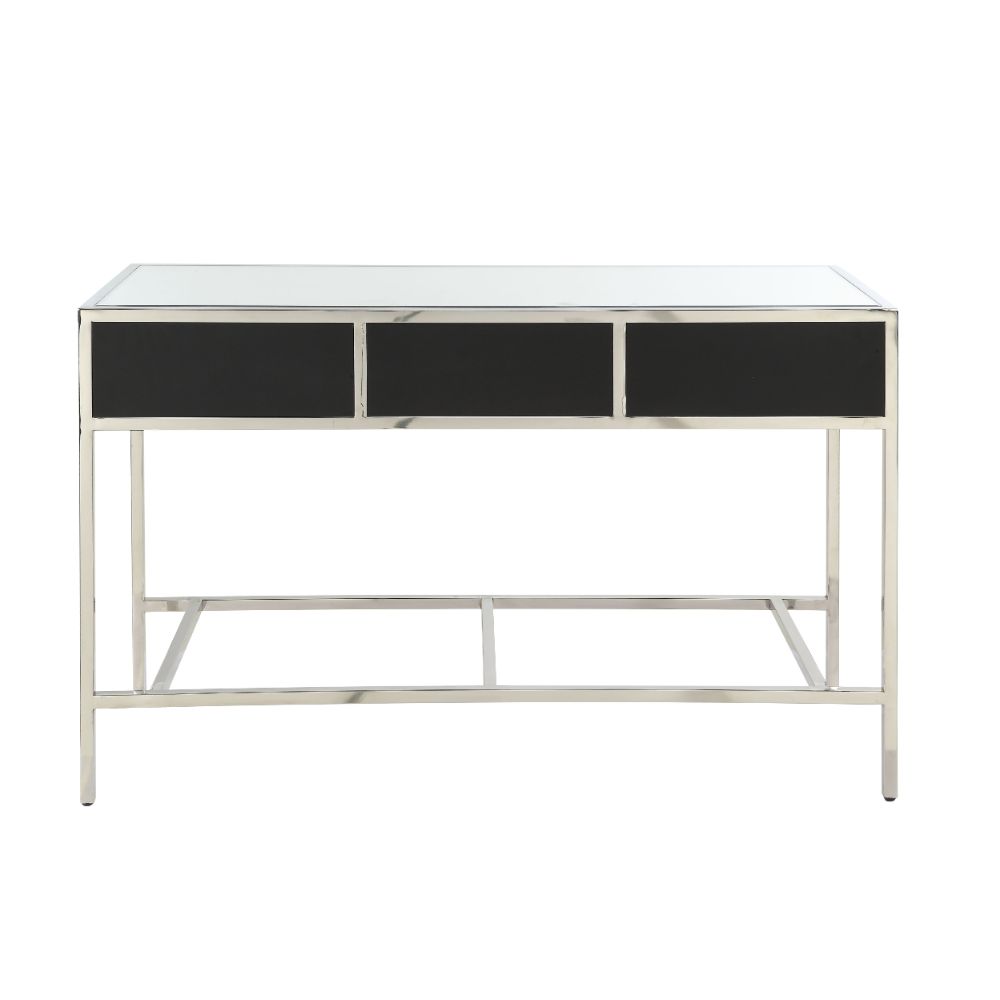 ACME - Weigela Sofa Table in Mirrored/Chrome