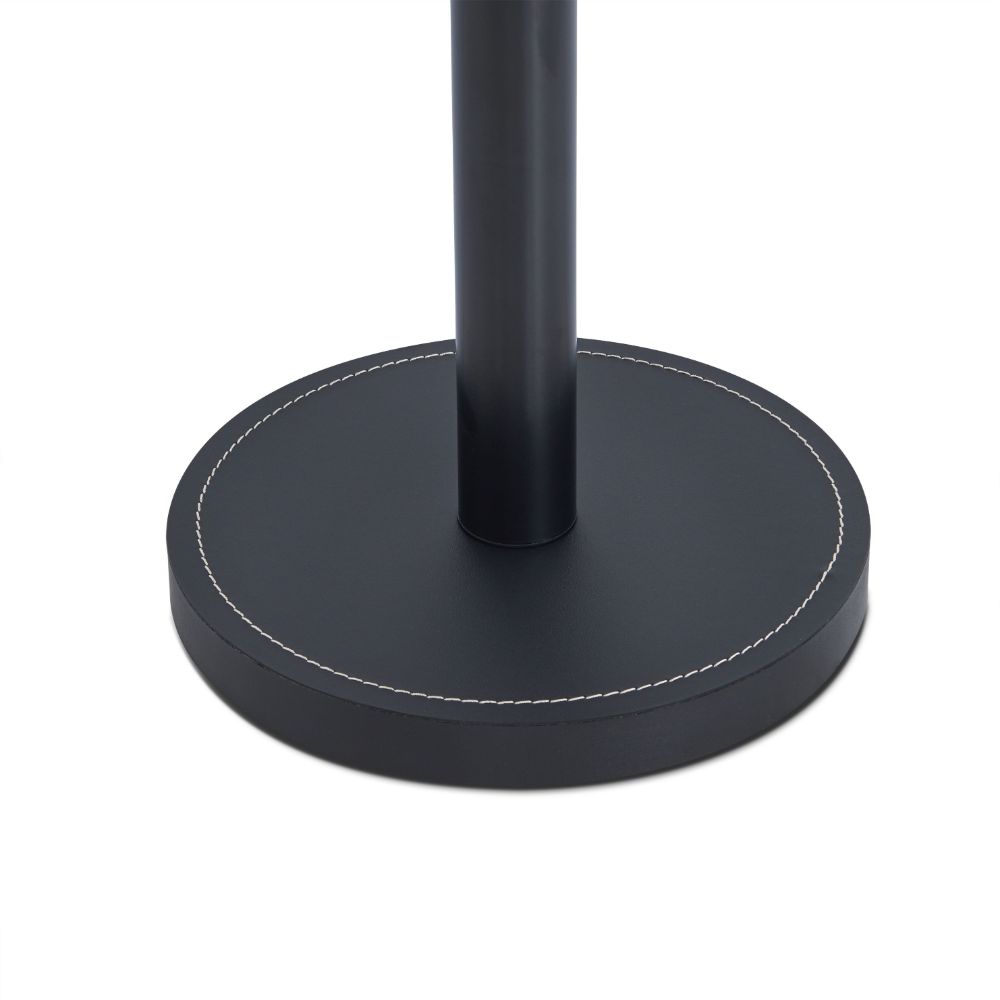 ACME - Boli End Table in Black/Map Glass