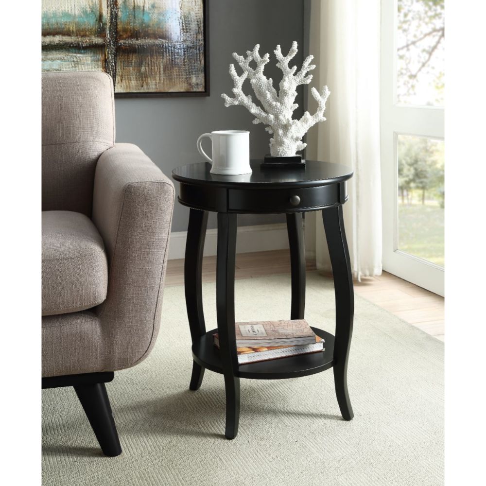 ACME Alysa Accent Table - Black