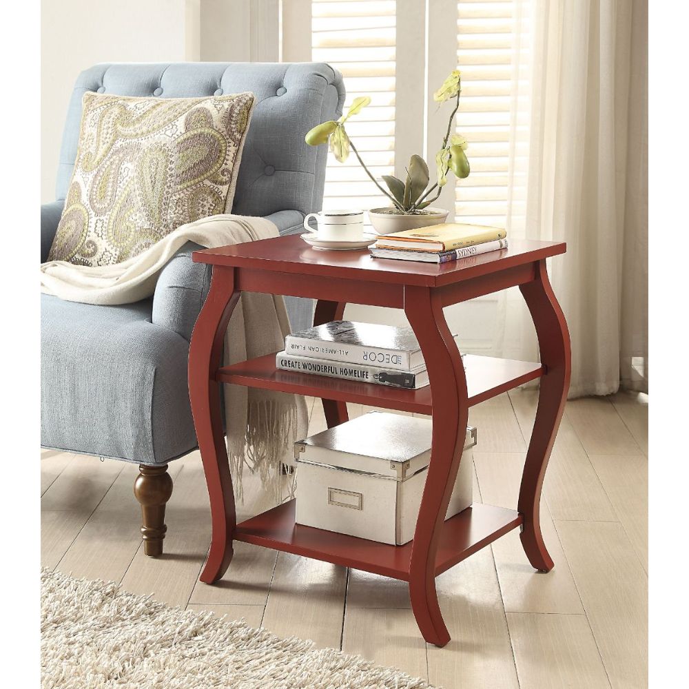 ACME Becci End Table - Red