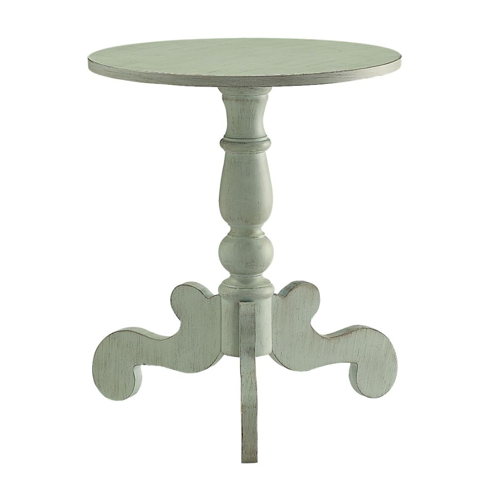 ACME - Freida End Table in Antique Green