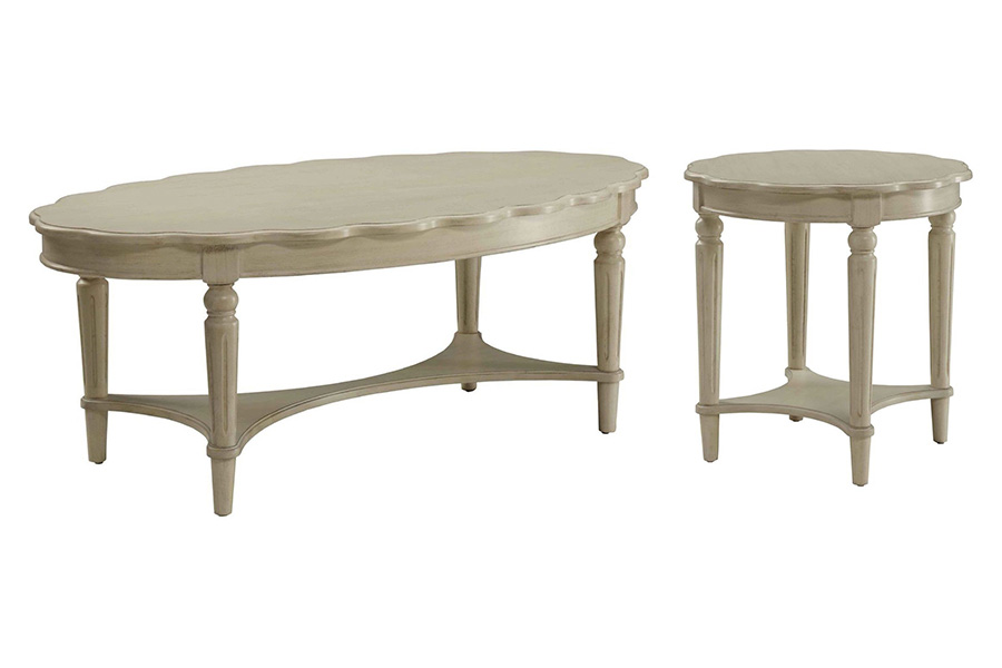 ACME - Fordon Coffee Table in French Antique White