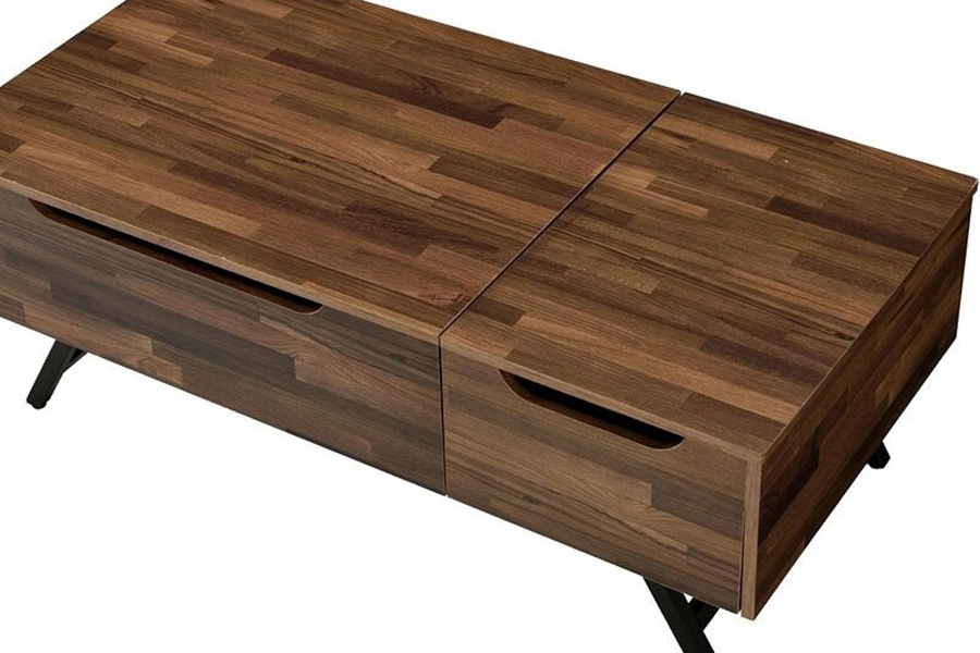 ACME Throm Coffee Table with Lift Top - Walnut