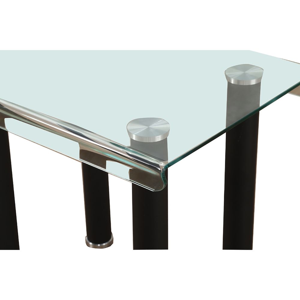 ACME - Gordie Glass Top Rectangular Coffee Table