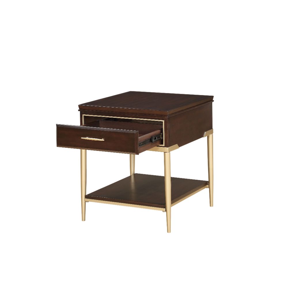 ACME - Eschenbach End Table in Cherry