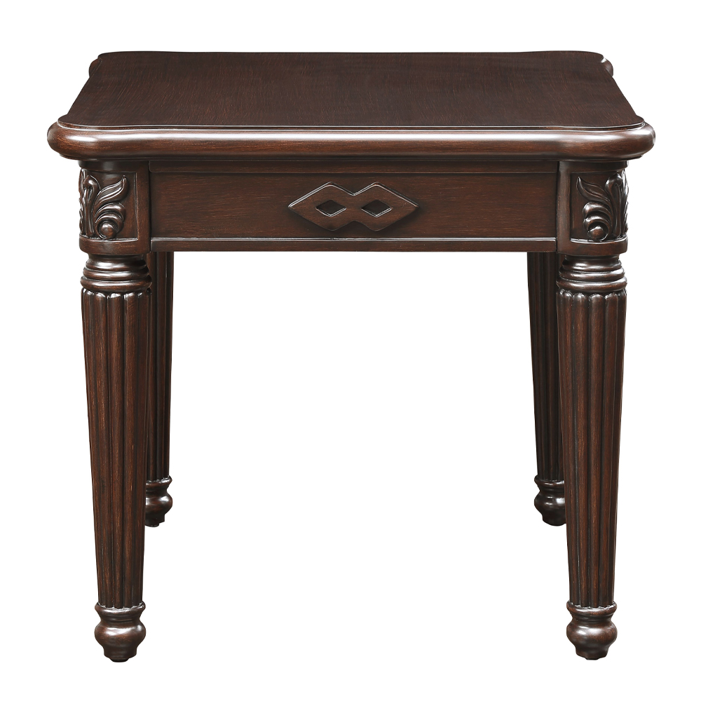 ACME - Chateau De Ville End Table in Espresso