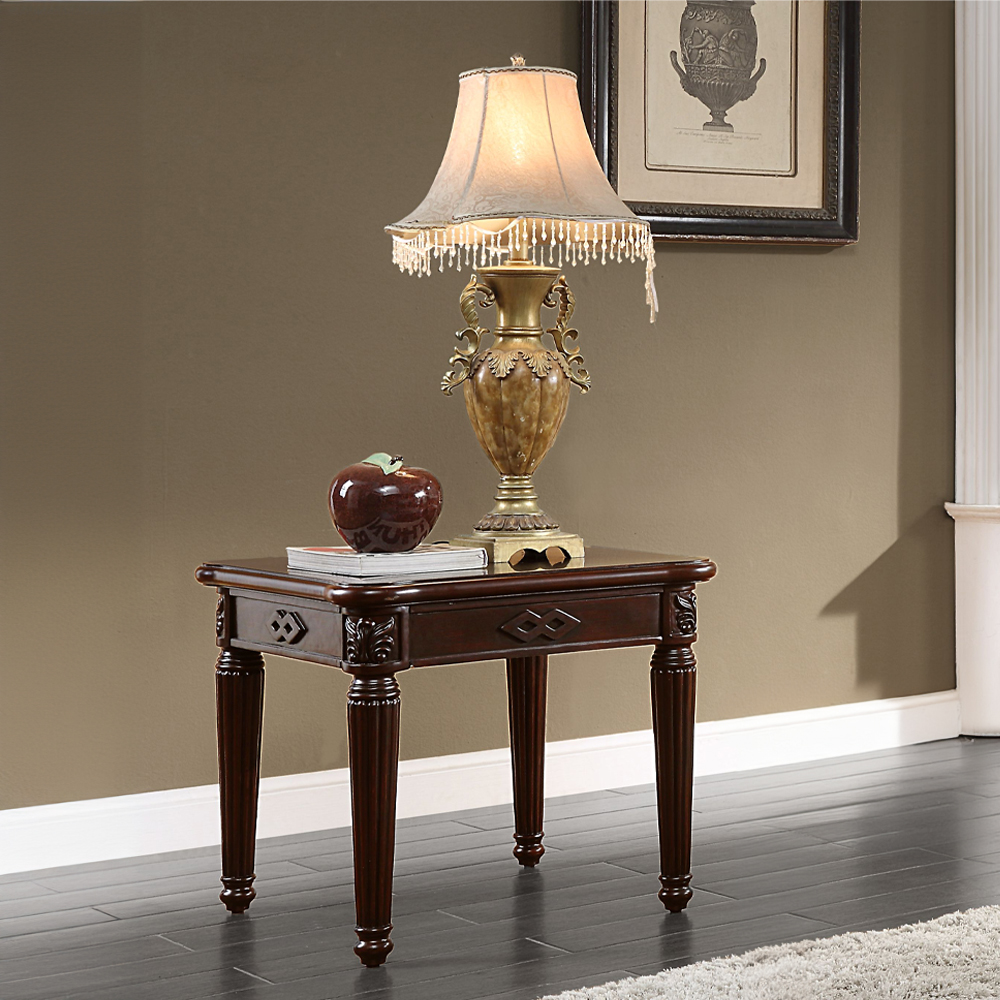 ACME - Chateau De Ville End Table in Espresso