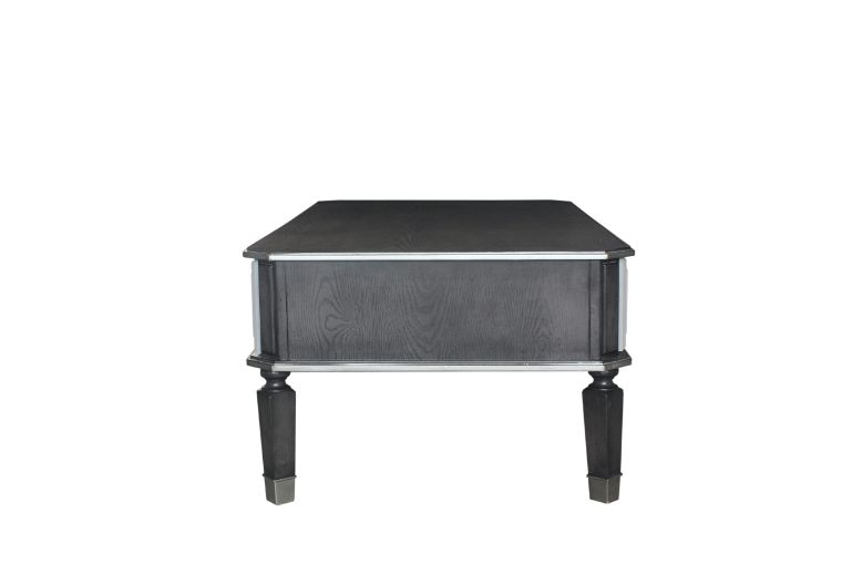 ACME - House Beatrice Coffee Table in Charcoal/Light Gray