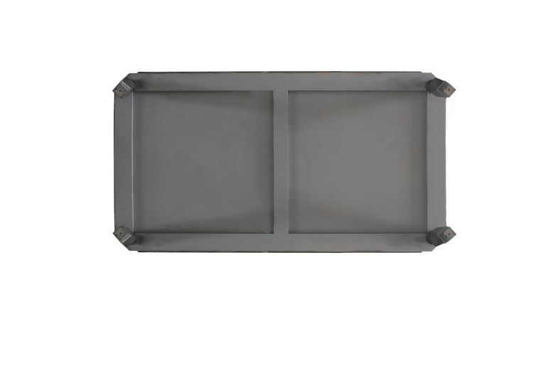 ACME - House Beatrice Coffee Table in Charcoal/Light Gray