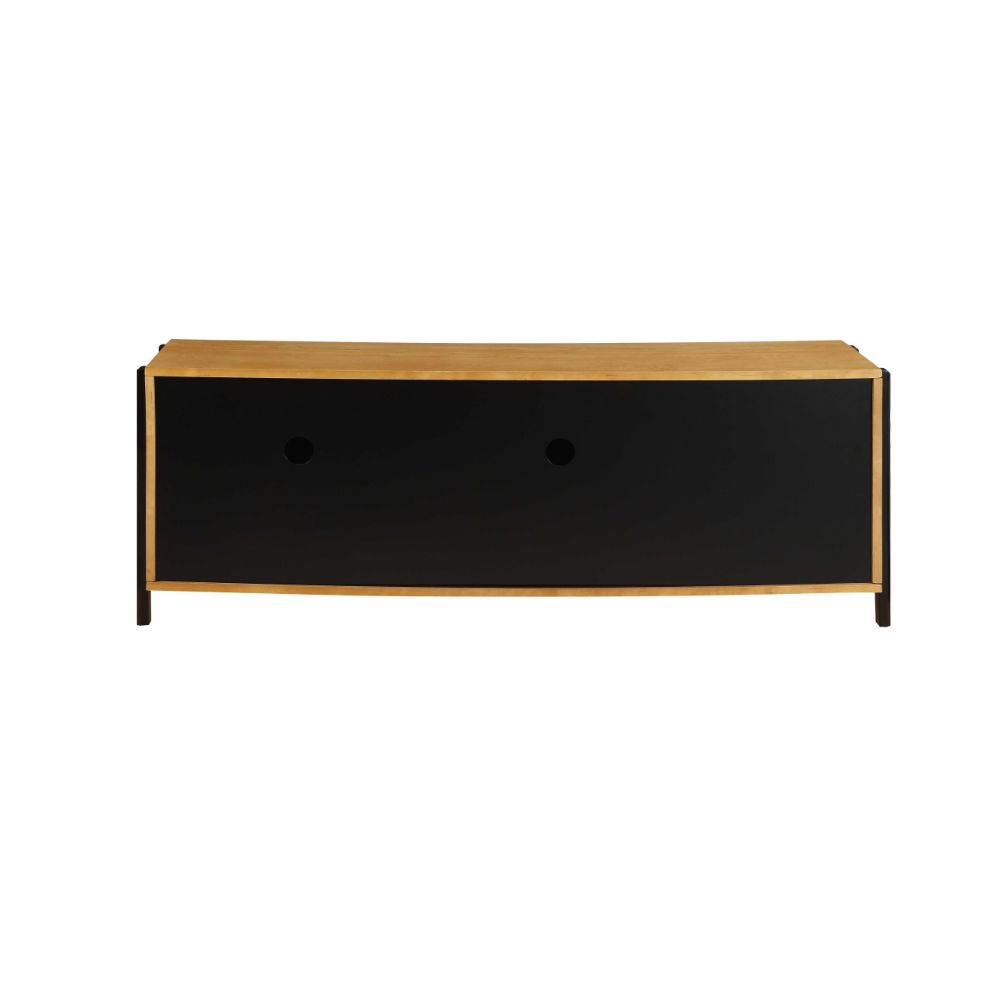 ACME - Honna TV Stand in Natural/Black