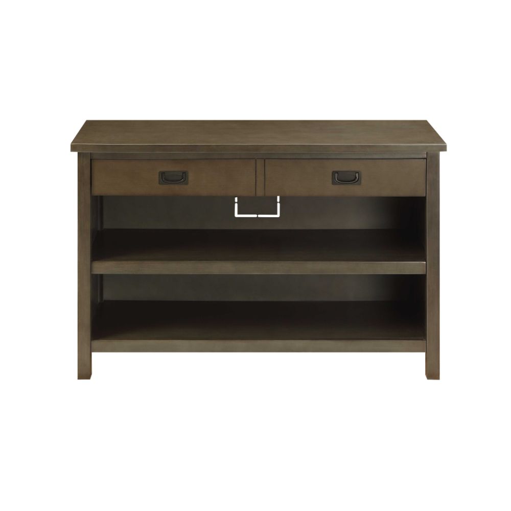 ACME - Asteris Accent Table in Gray Oak