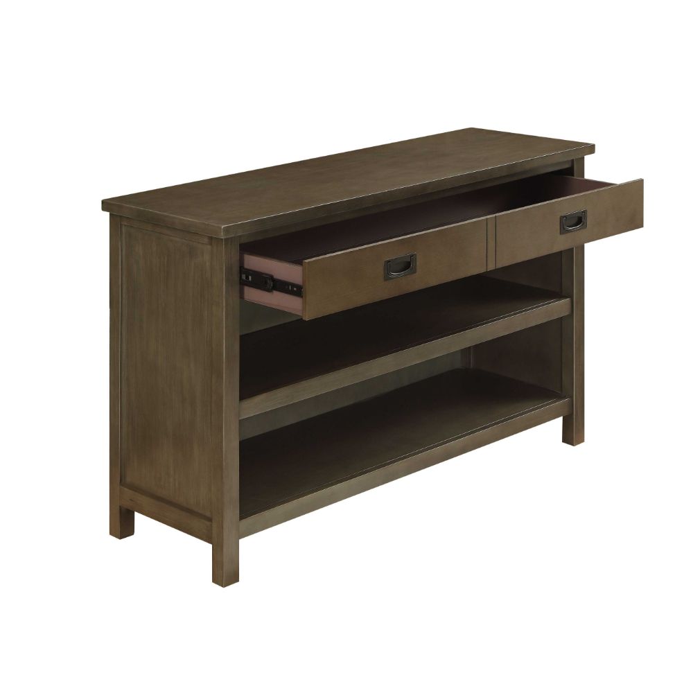 ACME - Asteris Accent Table in Gray Oak