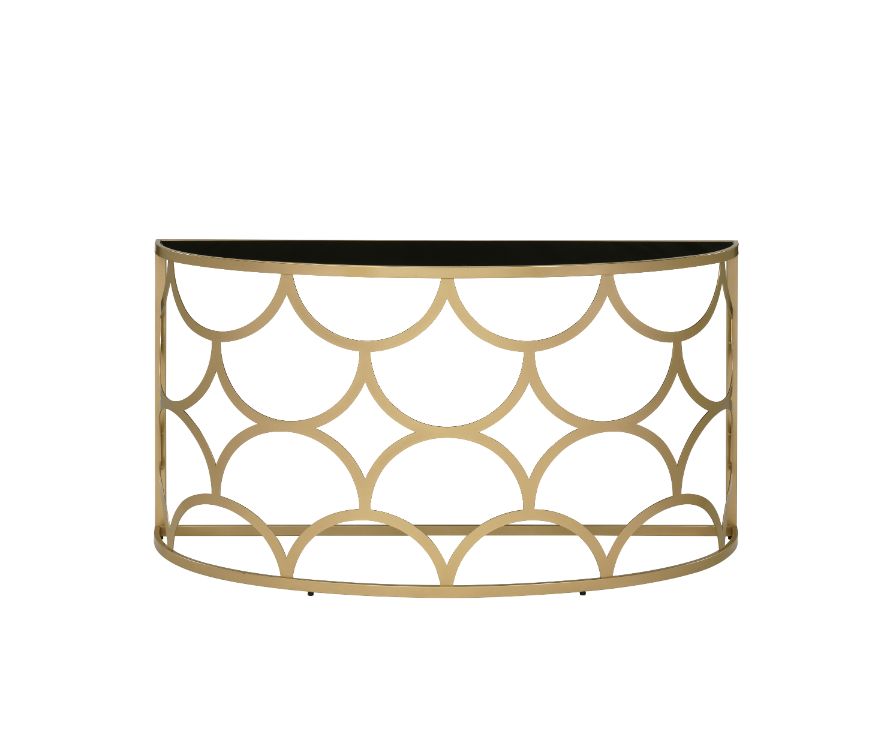 ACME - Altus Console Table in Gold