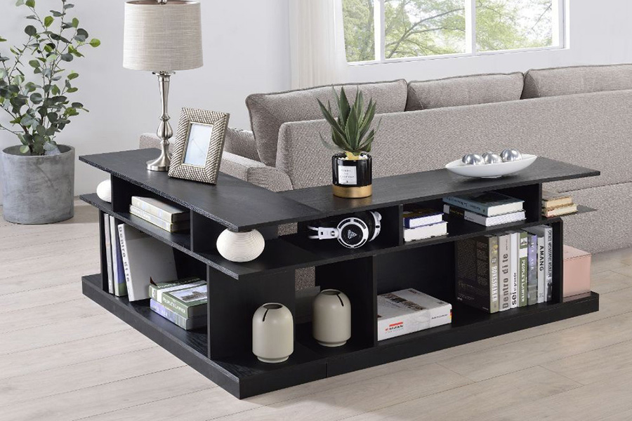 ACME - Sollix Accent Table in Black