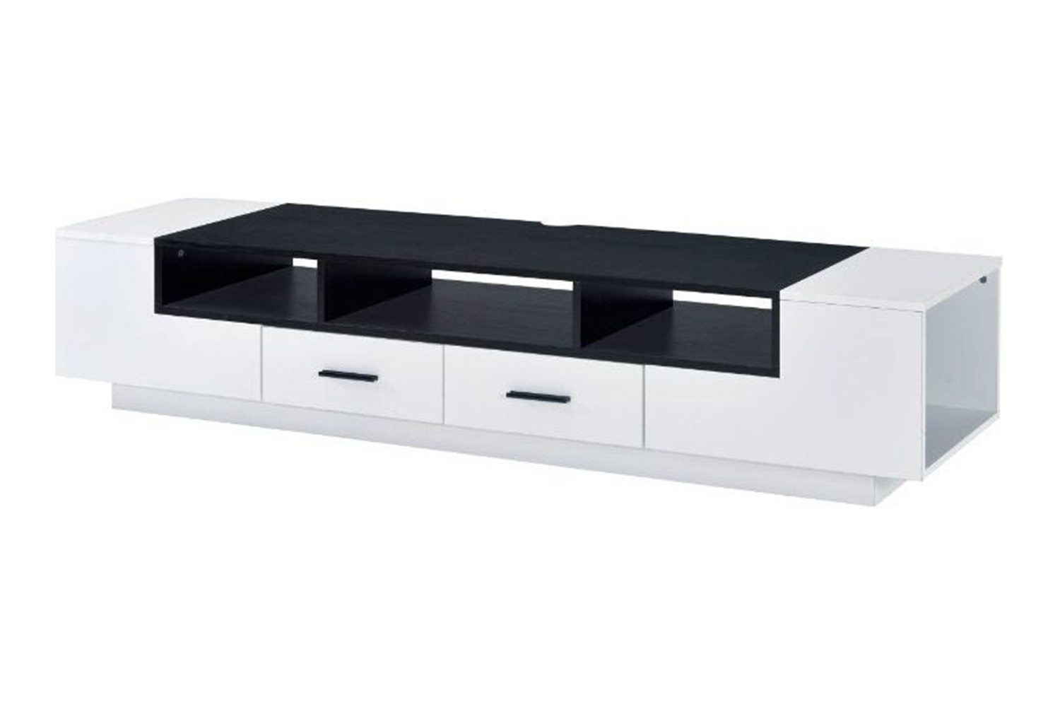 ACME - Armour TV Stand in White/Black