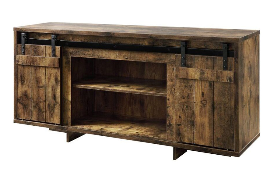 ACME Bellarosa TV Stand - Rustic Oak (91610)