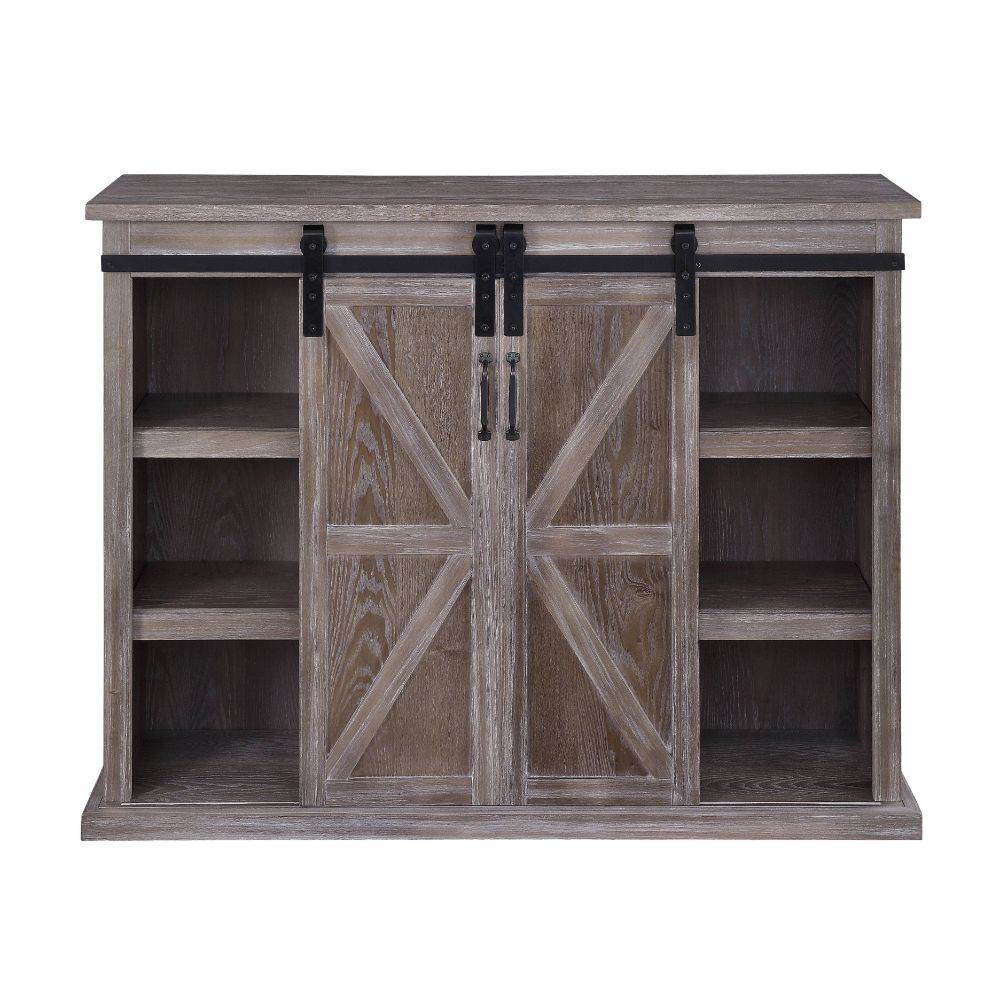 ACME - Orabella TV Stand in Rustic Natural