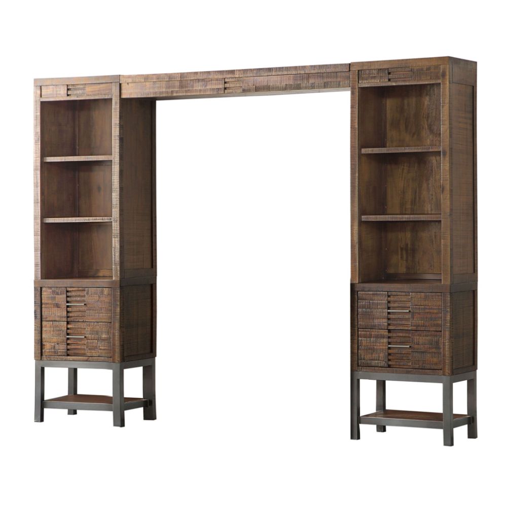 ACME - Andria Entertainment Center in Reclaimed Oak