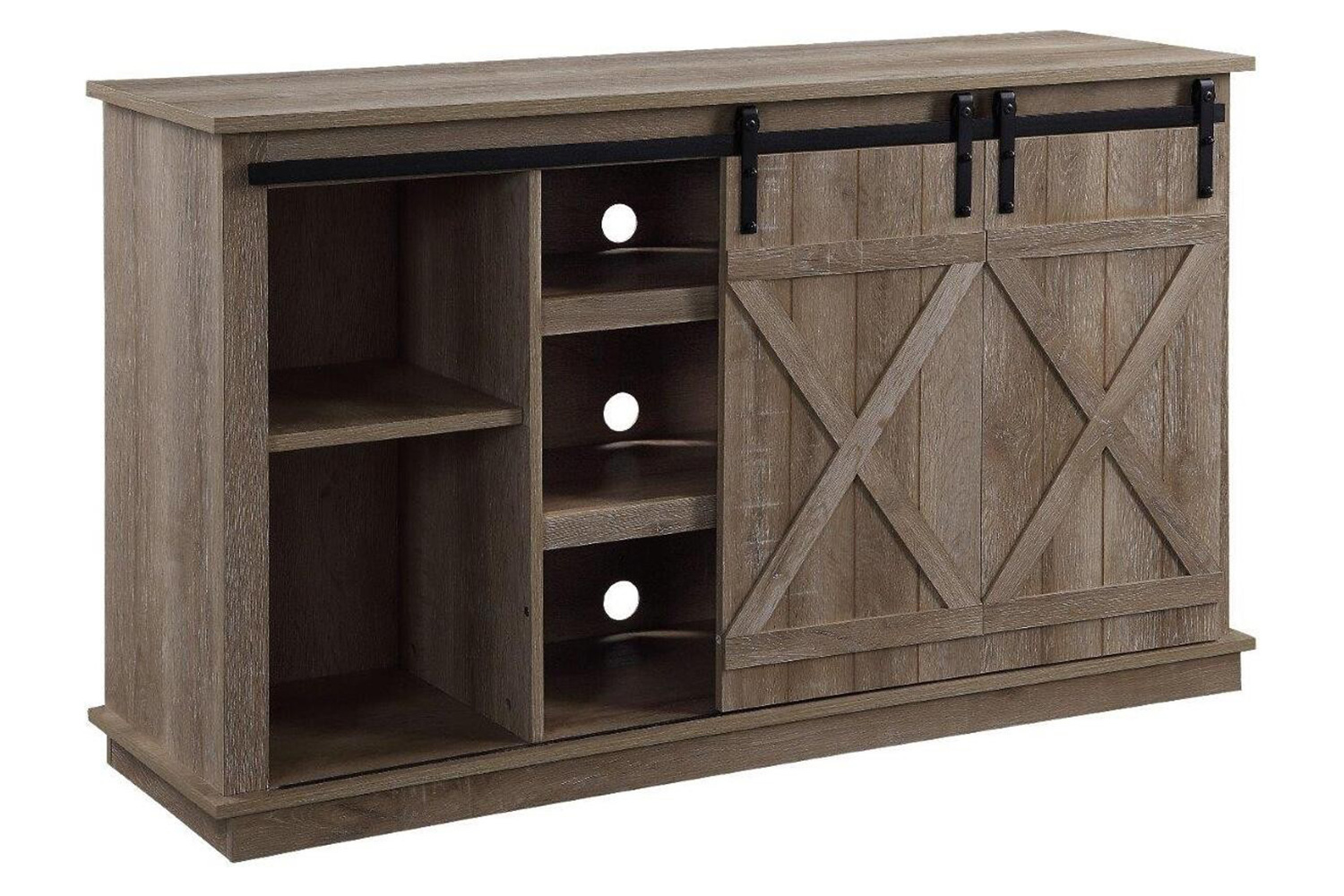 ACME Bellona TV Stand - Oak Finish