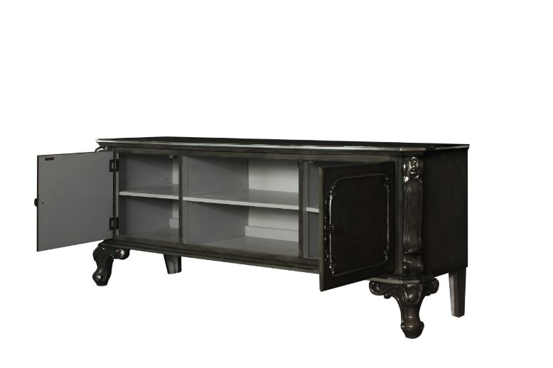 ACME - House Delphine TV Stand in Charcoal