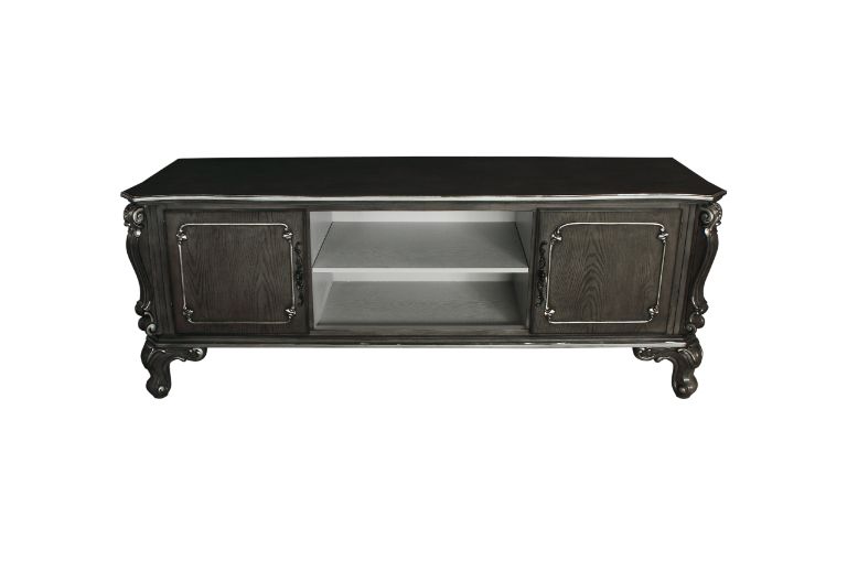 ACME - House Delphine TV Stand in Charcoal