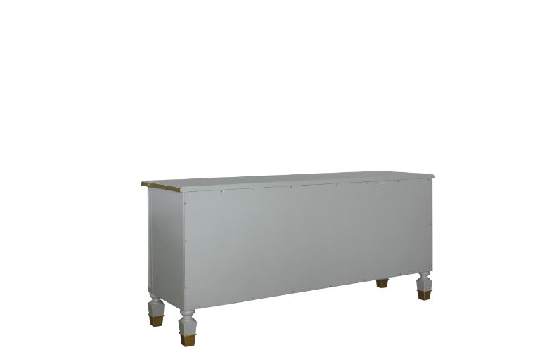 ACME - House Marchese TV Stand in Pearl Gray