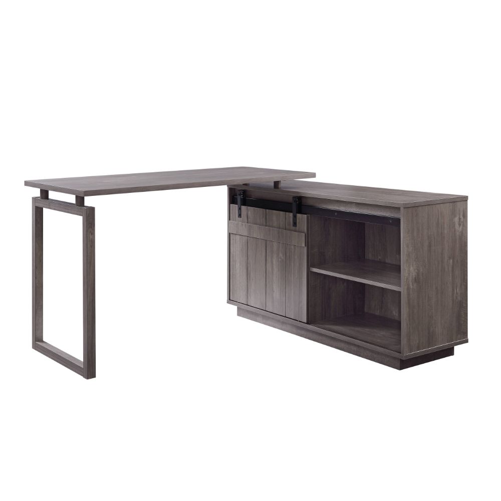 ACME - Bellarosa Writing Desk in Gray Washed (92270)