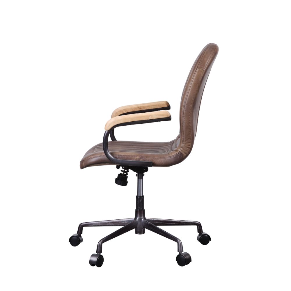 ACME - Acis Executive Office Chair in Vintage Chocolate