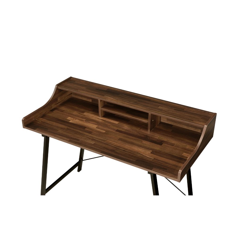 ACME - Sange Writing Desk with Usb in Walnut/Black